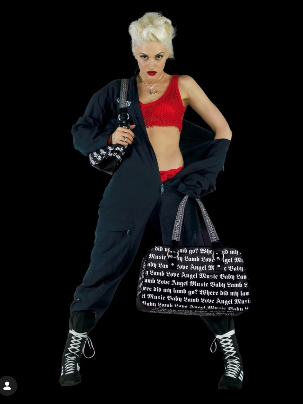 L.A.M.B. Gwen Stefani x LeSportsac Large Weekender Tote Bag